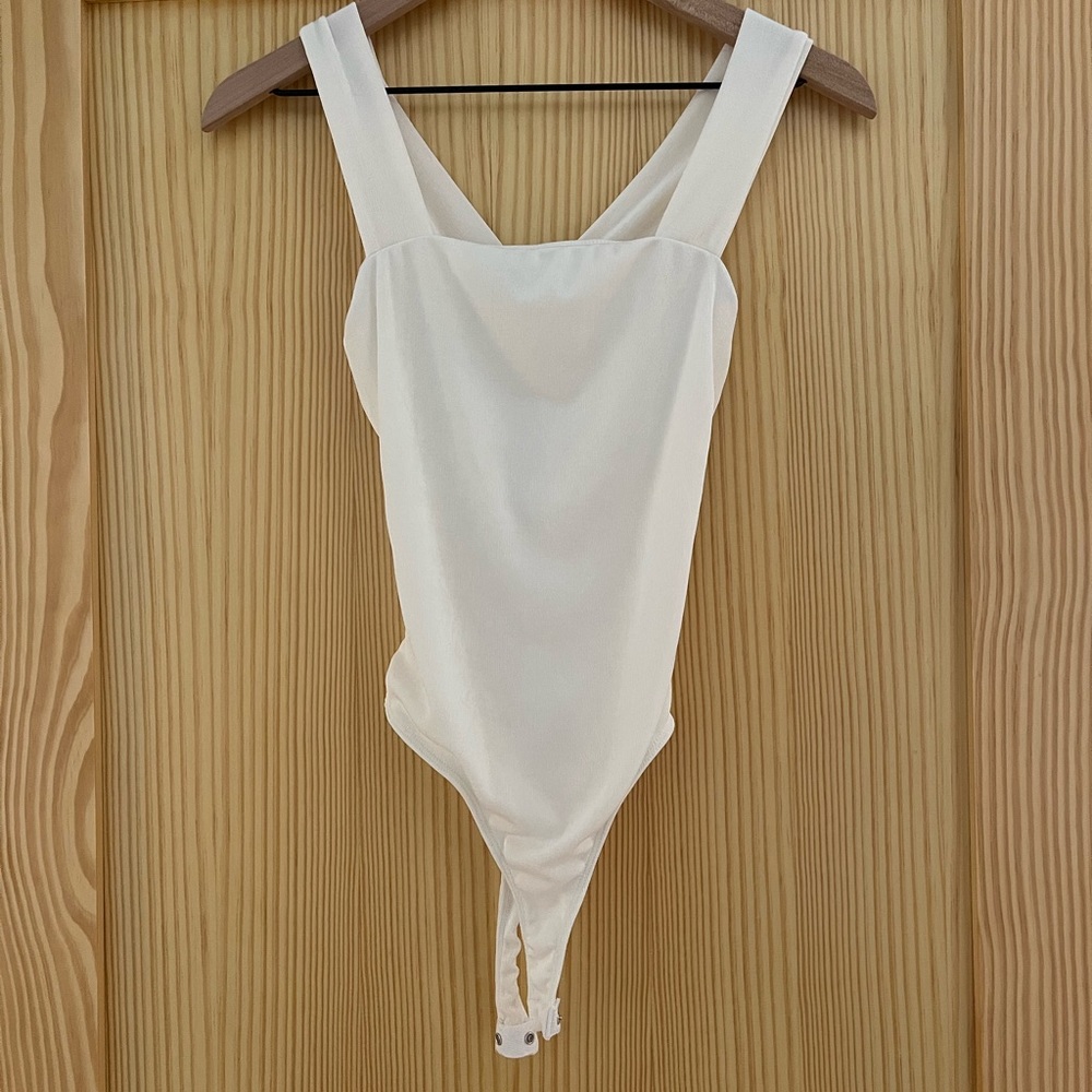 White tank bodysuit